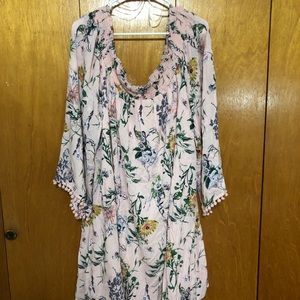 Target off the shoulder dress. Plus size.